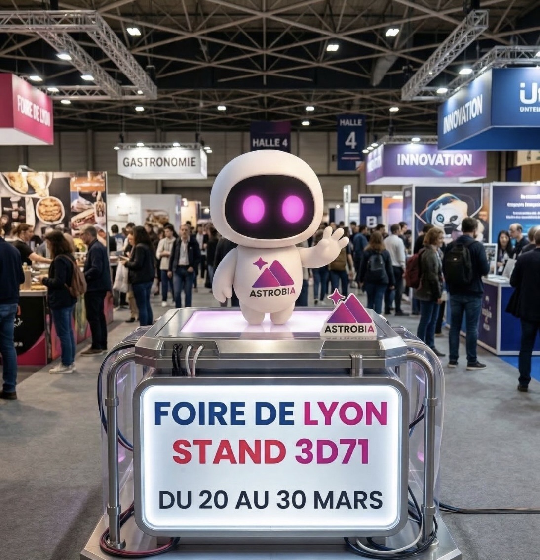Astrobia à la Foire de Lyon : démocratiser l’IA auprès du grand public